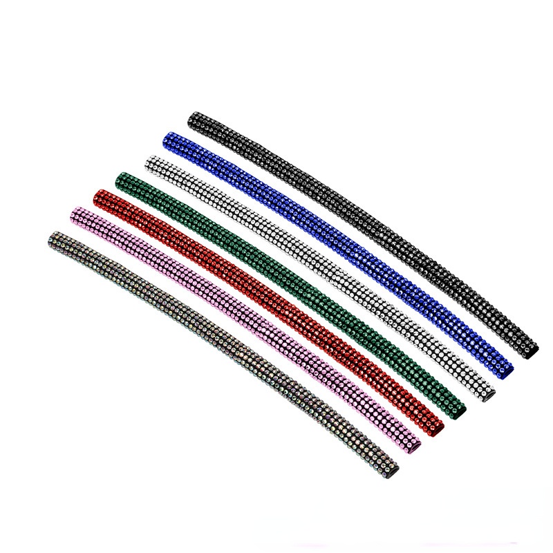 1 Dây Viền Lỗ Thông Khí Xe Hơi Hình Chữ U Đính Kim Cương 20cm