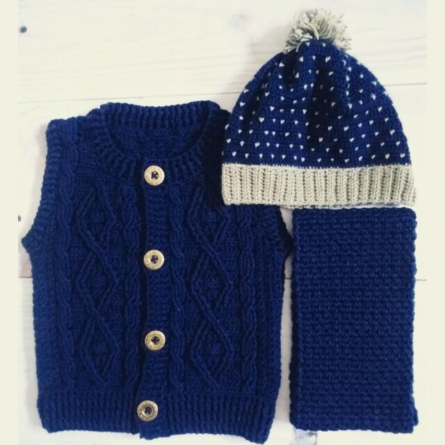 Set đồ len bé trai