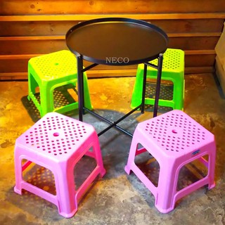 Com bo 1 bàn trà chanh 4 ghế nhựa
