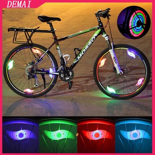 Đèn LED cảnh báo chống thấm nước dùng pin đi đường an toàn ban đêm gắn cho bánh xe moto xe đạp