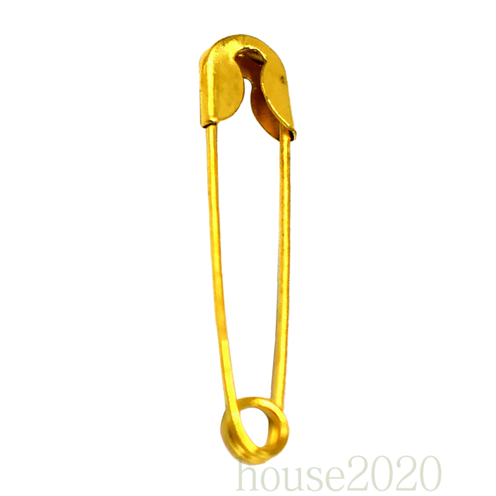 100 Ghim Cài Áo Bằng Kim Loại Mạ Vàng Thời Trang 2020