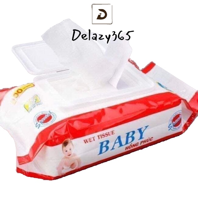 Gói 100 Tờ Khăn Giấy Ướt Baby