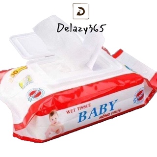 Gói 100 Tờ Khăn Giấy Ướt Baby