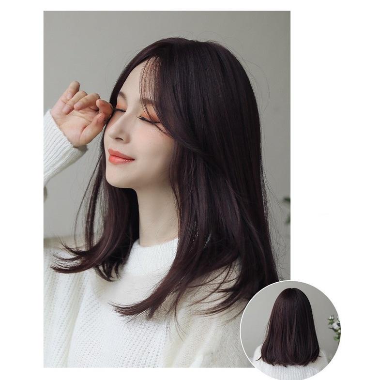 Tóc Giả Nguyên Đầu Thẳng Mái Bay Dáng Ngang Lưng MS788 QiQiShop