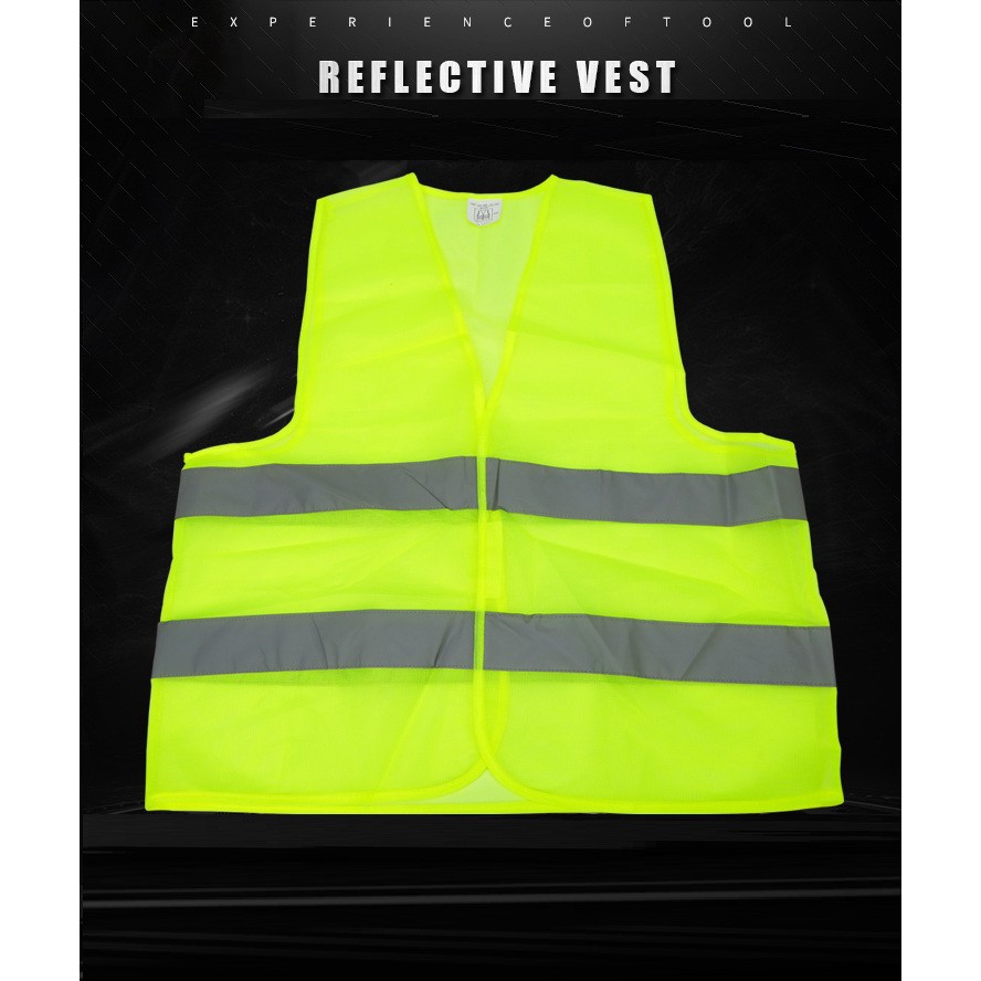 Áo Lưới Bảo Hộ Phản Quang Xanh Cao Cấp