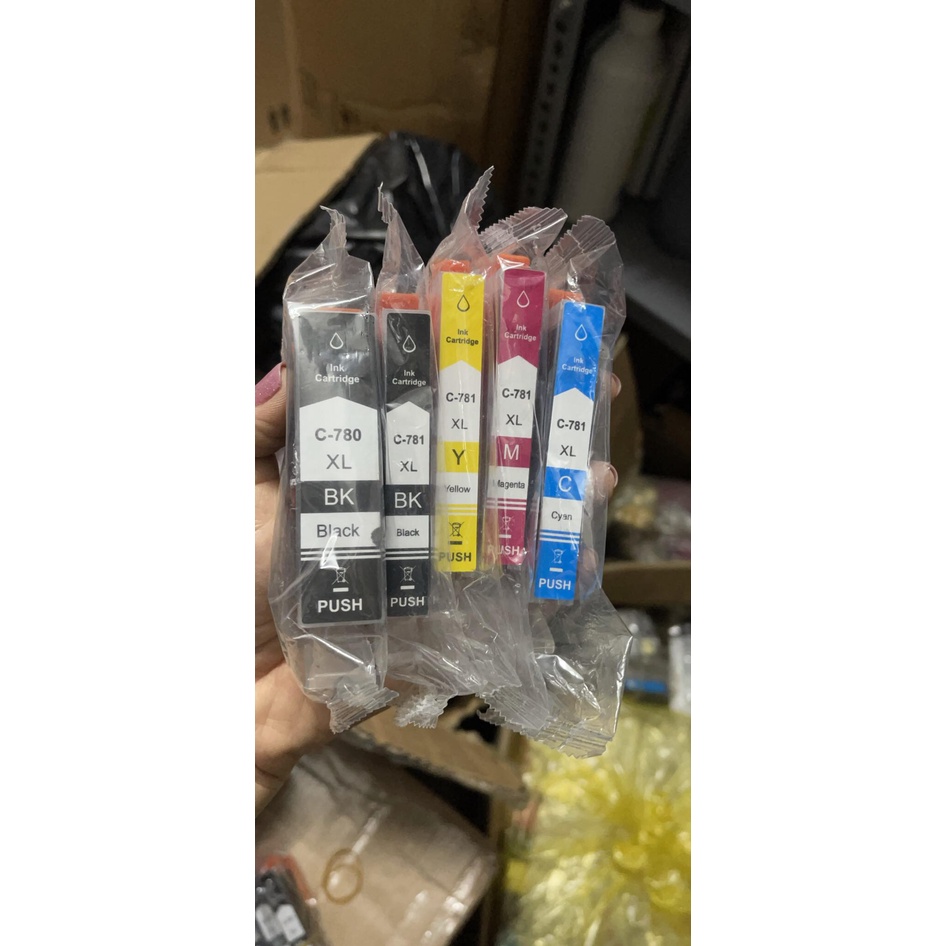 mực in máy in Canon TS707,Canon TS6370,Canon TS9120,Canon TS9170,Canon TS9570 mã 780/781