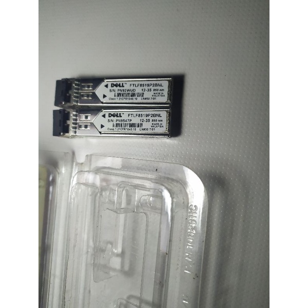 Module quang, cổng connect quang.