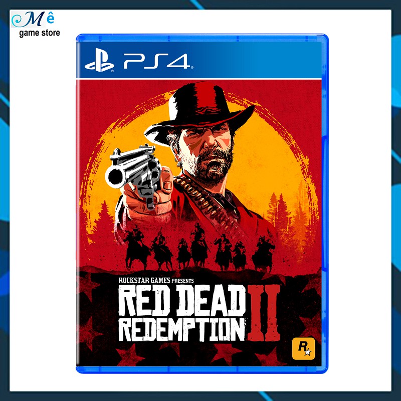 [Mã 159ELSALE hoàn 7% đơn 300K] Đĩa Game PS4 Red Dead Redemption 2