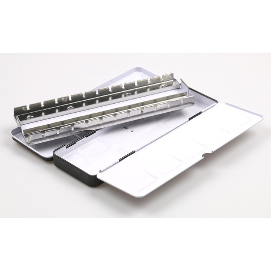 Hộp thiếc gập 3 chuyên dụng đựng màu dạng pan