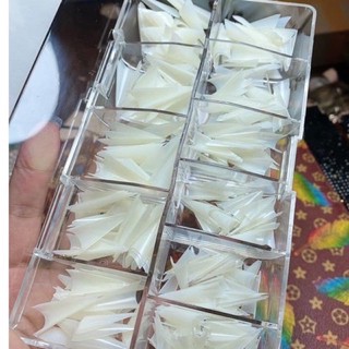 Móng nối nail tip nhọn dài đắp gel ,đắp bột