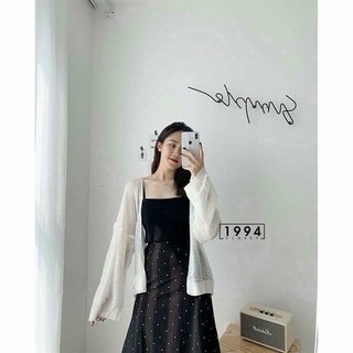 Áo khoác cardigan len mỏng nử