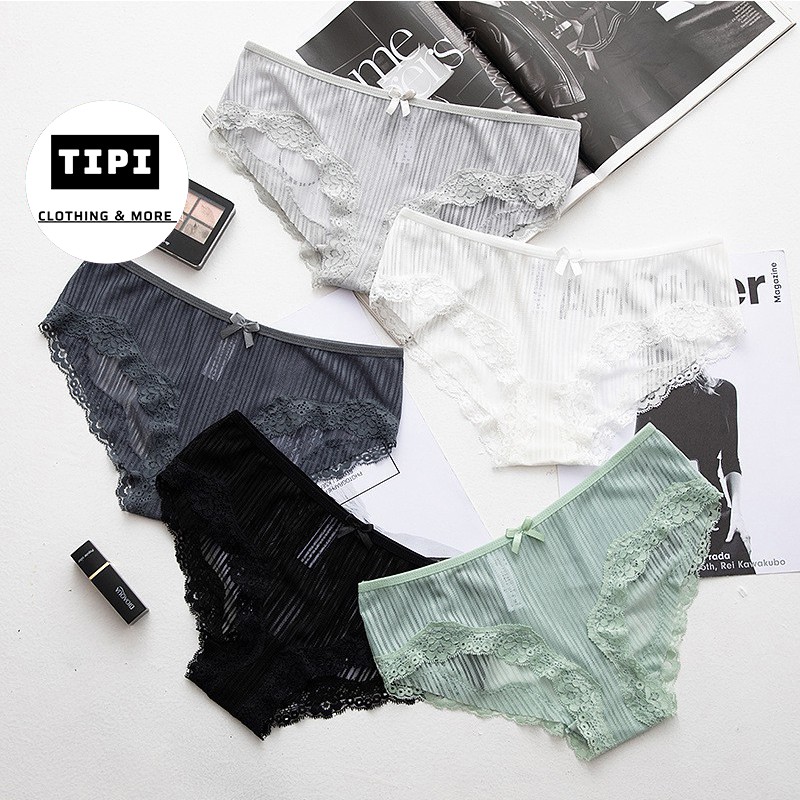 Quần lót nữ cao cấp chất ren lưới Candy A2