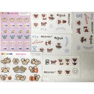 Sticker localbrand uncover và regods club