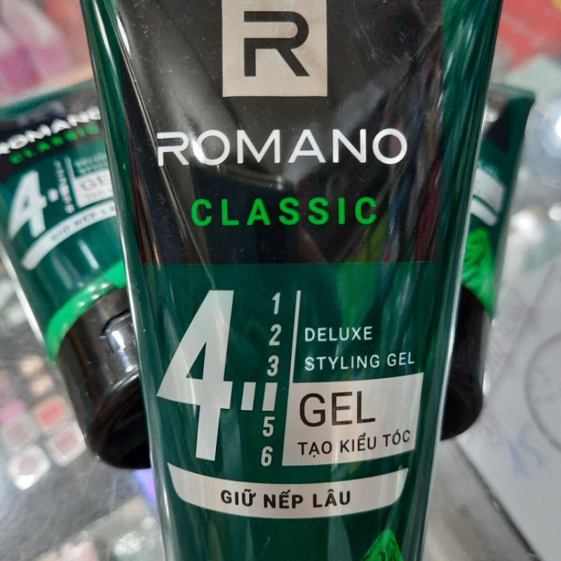 Gel vuốt tóc Romano Classic giữ nếp lâu 150g