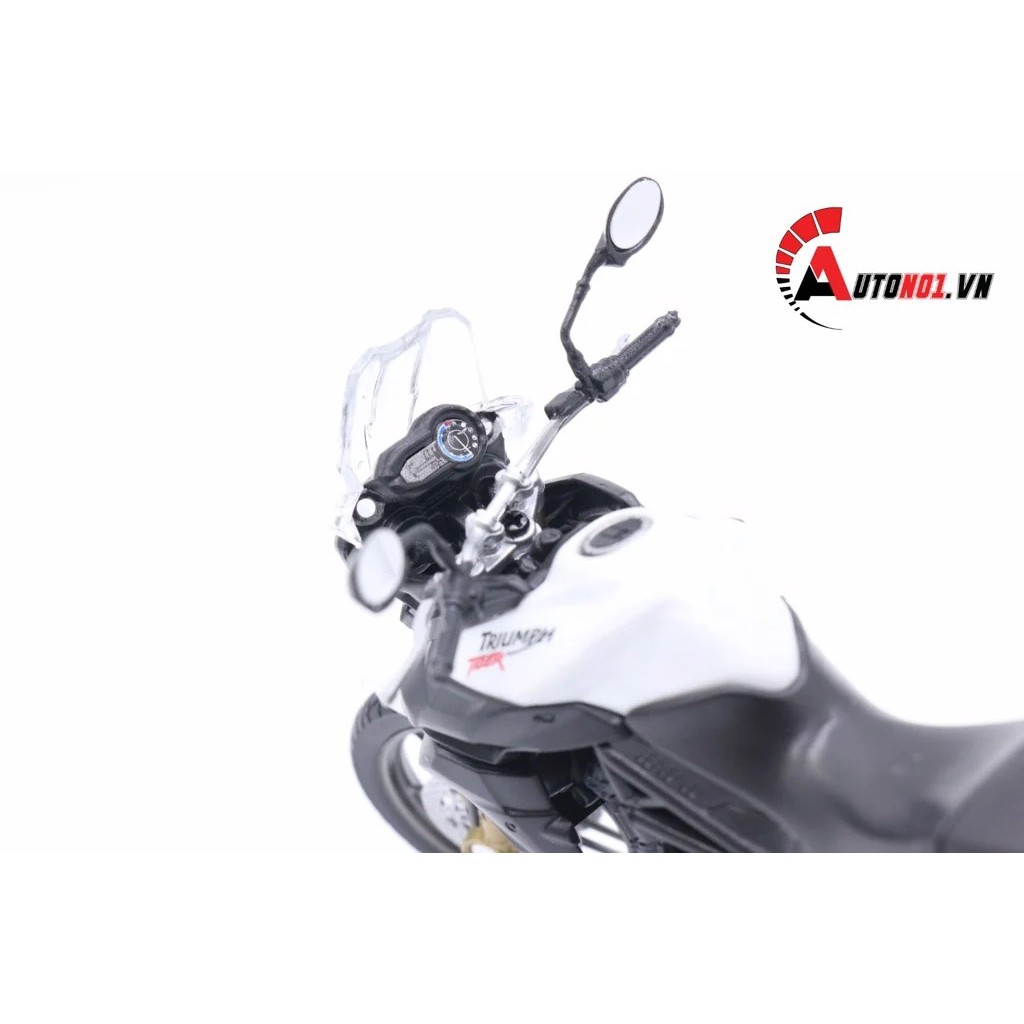 MÔ HÌNH XE MÔ TÔ TRIUMPH TIGER 800 1:18 WELLY 5456