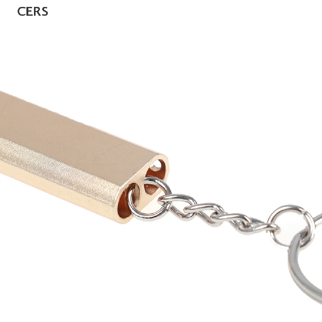 Còi Thổi Sinh Tồn Bằng Hợp Kim Nhôm Kèm Móc Khóa Tiện Lợi