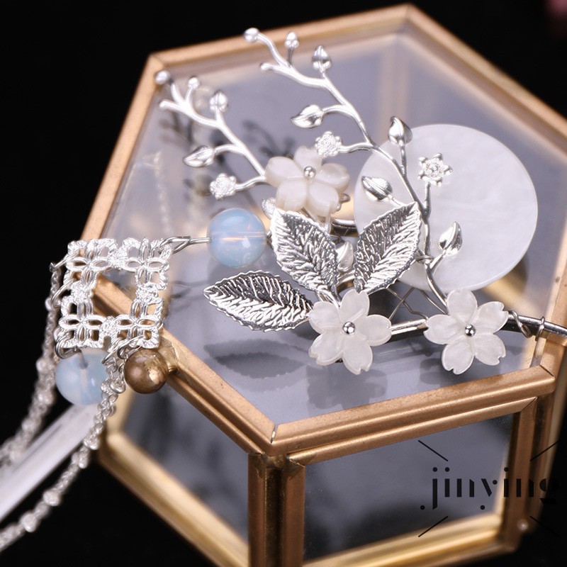 GETNOIVAS Kẹp tóc hình mặt trăng xinh xắn dành cho nữ