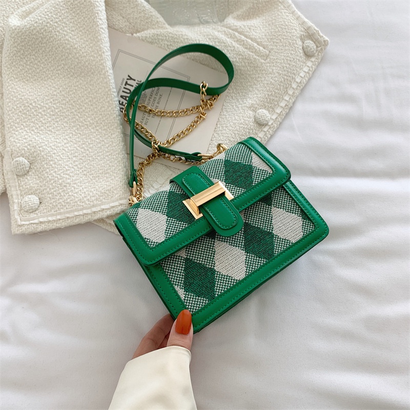 Túi Đeo Chéo Hình Vuông Đơn Giản Thời Trang Xuân Thu Dành Cho Nữ 2022