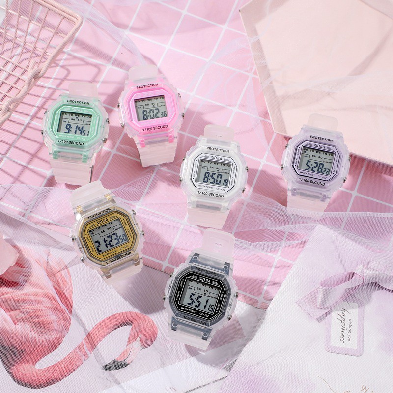 Đồng hồ điện tử thể thao nam nữ Xinjia XIJ03 full chức năng, chống nước tốt | BigBuy360 - bigbuy360.vn