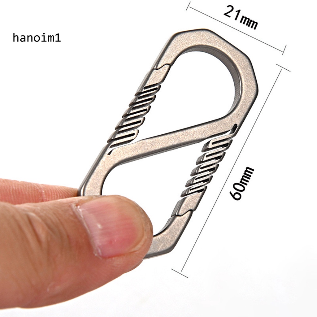 Móc Chìa Khóa Bằng Hợp Kim Titan Đa Năng Dành Cho Nam Và Nữ