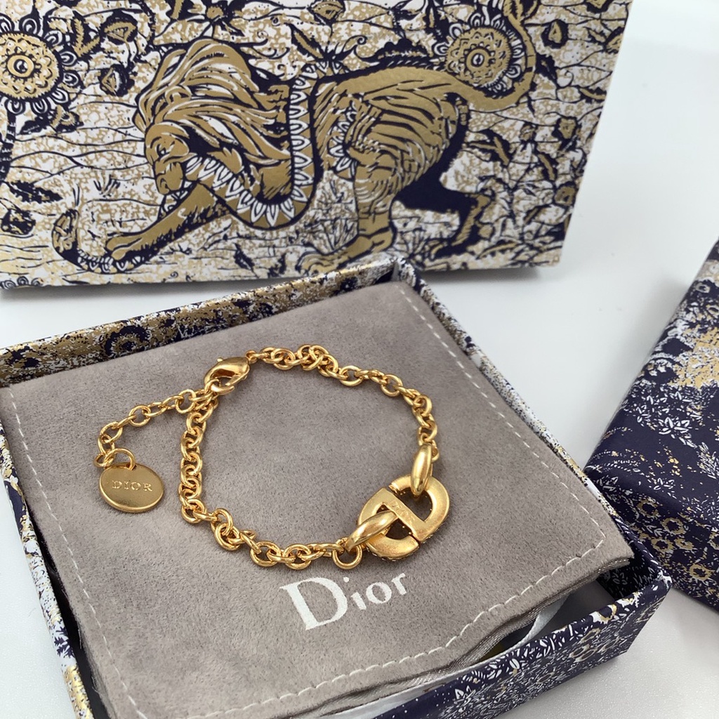 Dây Chuyền/Vòng Cổ/Nhẫn Họa Tiết Dior Thời Trang Thanh Lịch Đáng Yêu Thanh Lịch