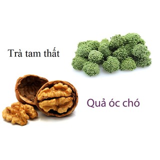 Quả óc chó 1kg + Hộp nụ tam thất 200g
