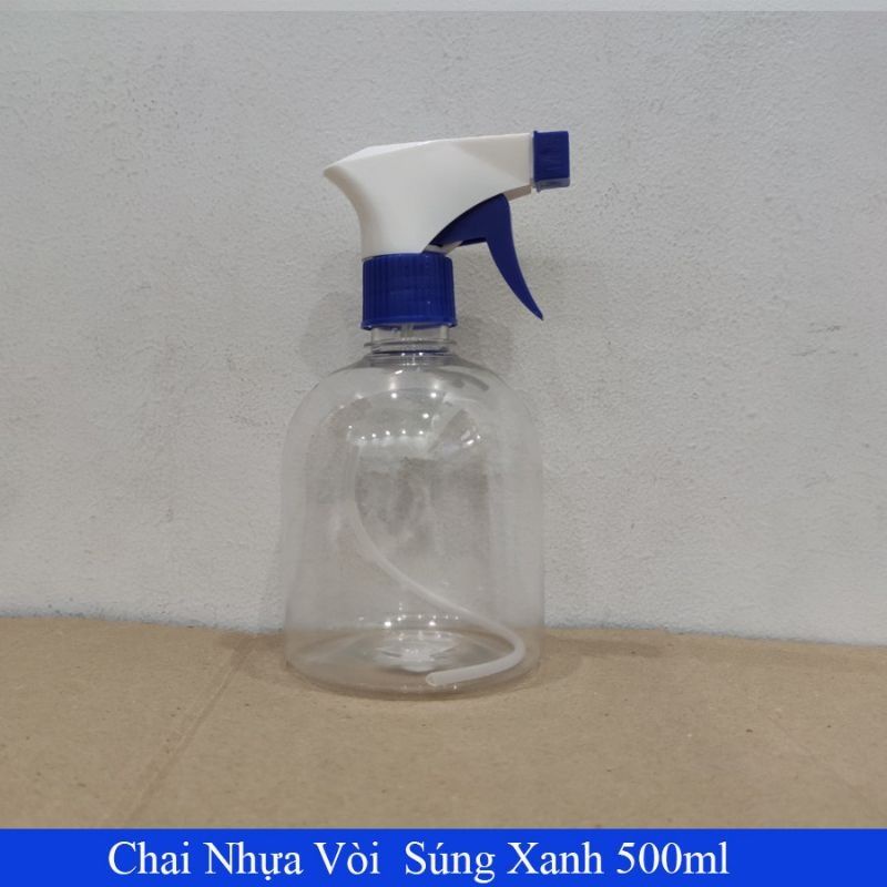 Chai nhựa Vòi nhấn/Vòi Súng 500ml