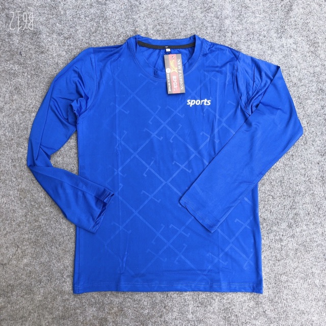 áo thể thao tay dài💖FREESHIP💖áo thun dài tay ép vân | BigBuy360 - bigbuy360.vn