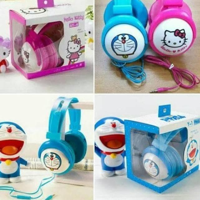 Mới Tai Nghe Dj Bando Hình Mèo Hello Kitty Doraemon T3.. | BigBuy360 - bigbuy360.vn