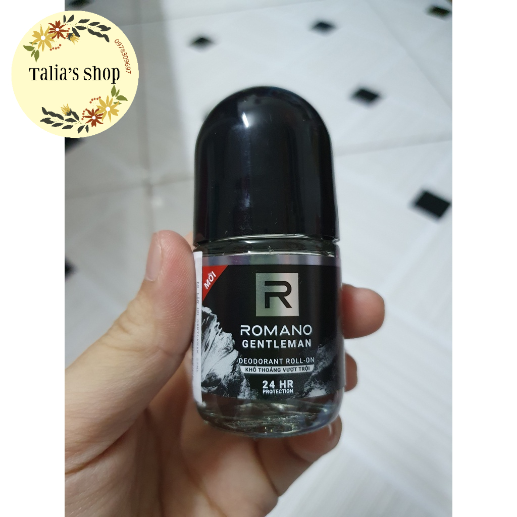 Lăn khử mùi ROMANO Gentleman 25ml