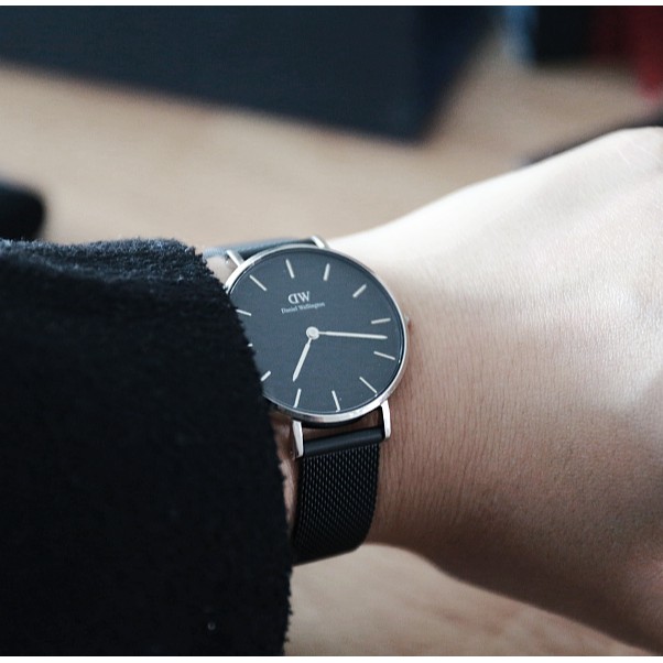 Đồng Hồ Nữ Daniel Wellington Classic Petite Ashfield Silver DW Chính Hãng - OtisWatch