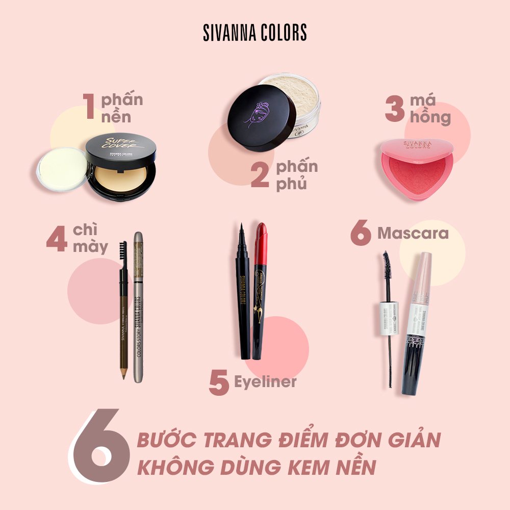 Kẻ mắt Sivanna Thái Lan bút kẻ mắt nước không trôi không lem Xpress Eyeliner Rose Cat siêu dễ vẽ