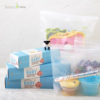 Túi Zipper kháng khuẩn Bamboo bebe