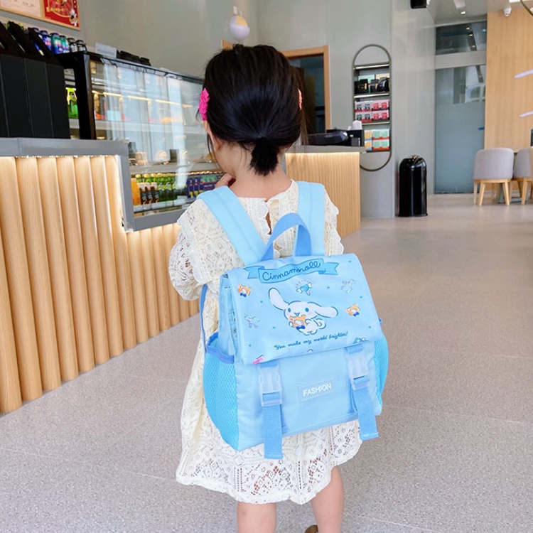 SANRIO Ba Lô Đi Học Cỡ Lớn Hình Kỳ Lân Hoạt Hình Đáng Yêu Cho Bé