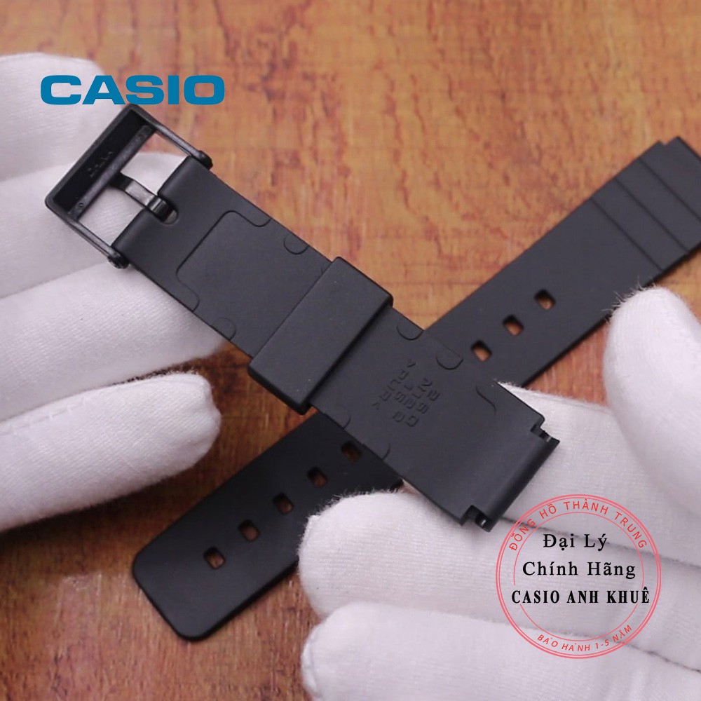 Dây đồng hồ cao su casio chính hãng cho các mẫu MQ-24, MQ-104