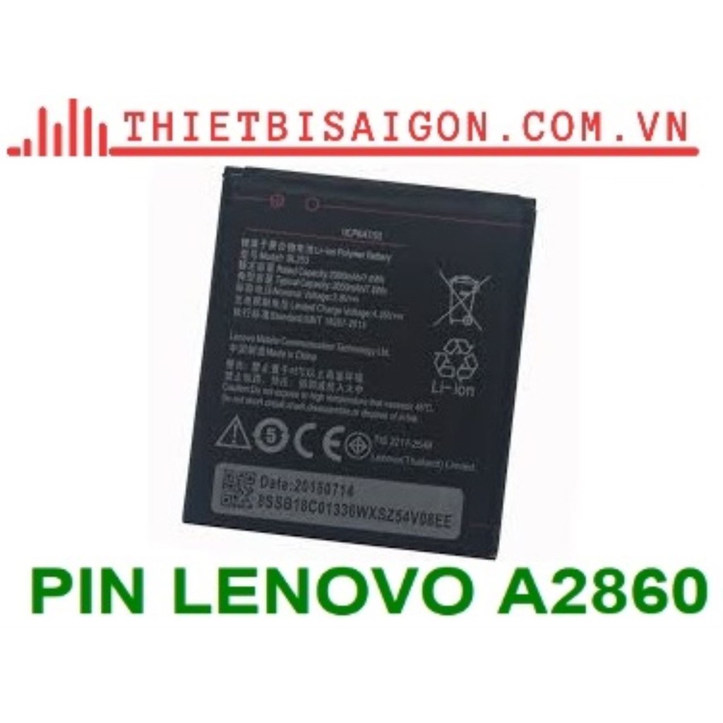 PIN LENOVO A2860