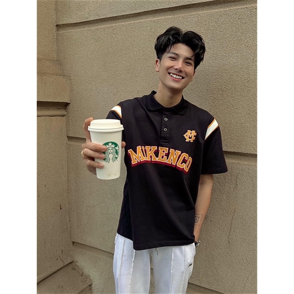 Áo polo chính hãng Mikenco PRIME OVERSIZE