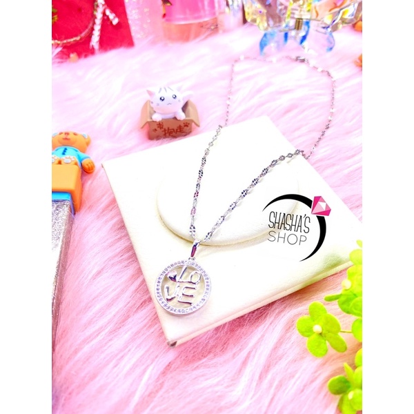 Dây chuyền inox siu dể thương lấp lánh