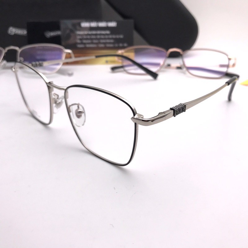 Gọng kính thời trang Chrome Hearts titanium cao cấp - CH K0005