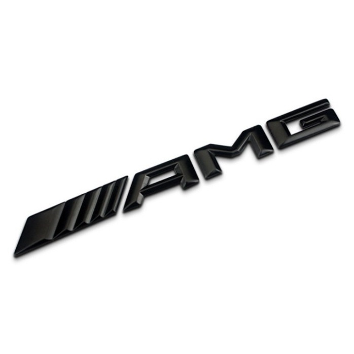 Sản Phẩm Decal tem chữ hợp kim inox AMG dán xe đuôi ô tô G40613 .