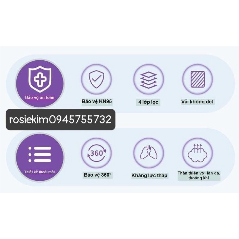 KHẨU TRANG KF94 CẦU VÒNG LOANG MÀU OMBRE MẪU MỚI NHẤT SIÊU MỀM