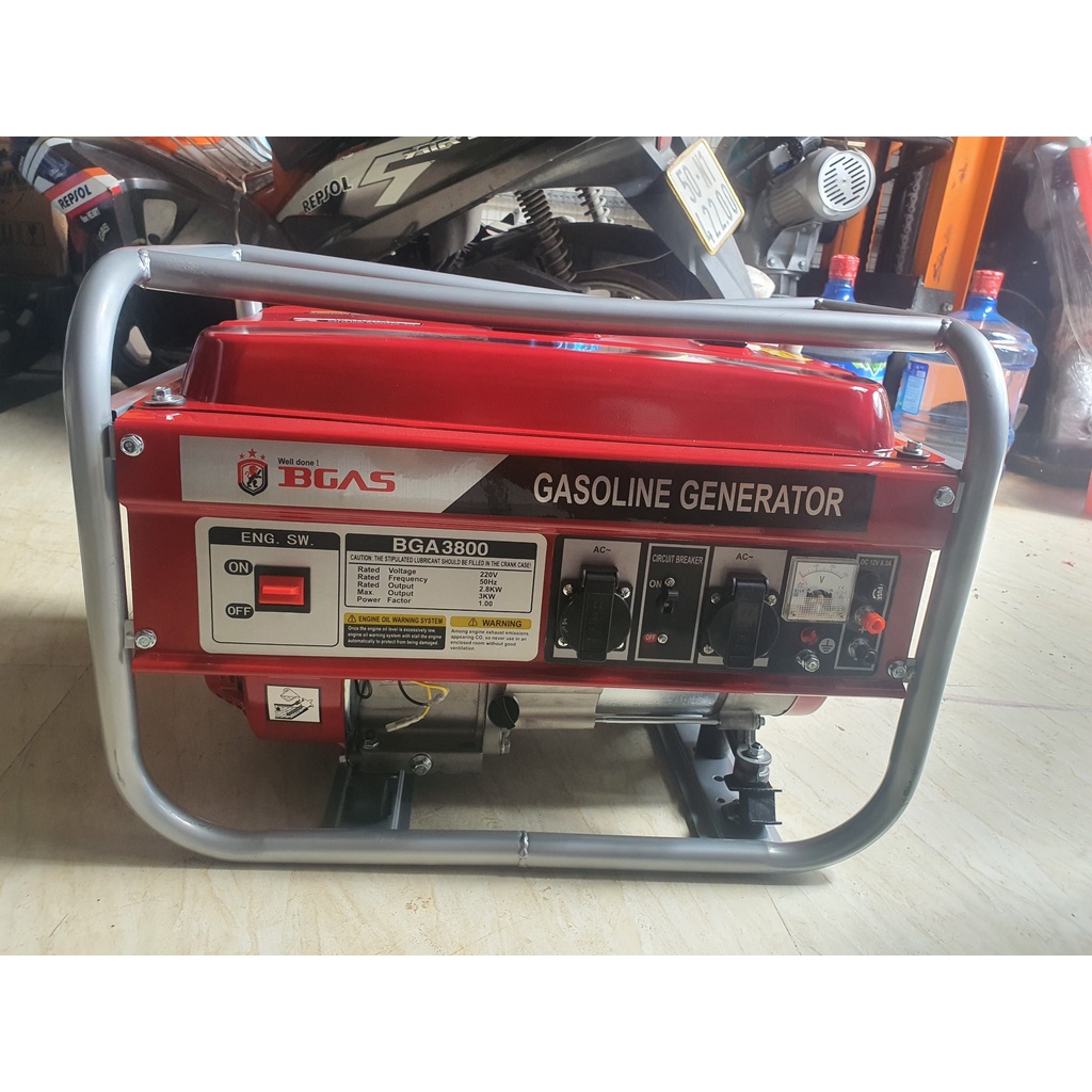 Máy phát điện chạy xăng Bgas BGA3800 - HÀNG CHÍNH HÃNG