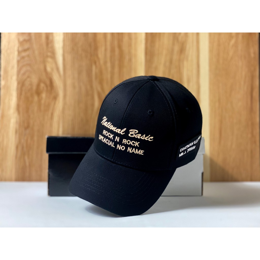 Mũ lưỡi trai, Nón kết xuất khẩu Zeni Store thêu chữ nổi kiểu dáng Basic Siêu HOT Freeship, Full Hộp