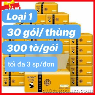 [ XẢ KHO ] Thùng giấy ăn gấu trúc (30 gói), Một thùng giấy ăn gấu trúc SipiaO