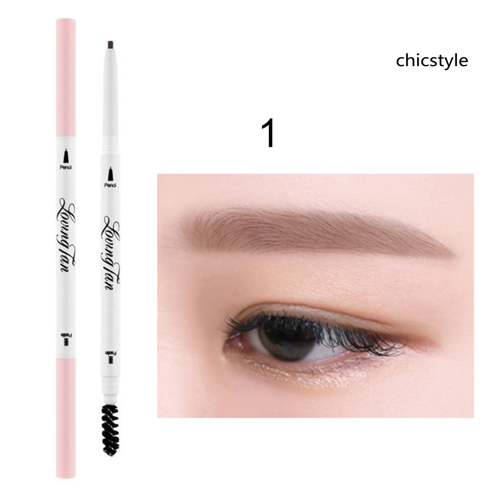 (Hàng Mới Về) Bút Chì Kẻ Lông Mày Hai Đầu Siêu Mịn Chống Thấm Nước Lâu Trôi | BigBuy360 - bigbuy360.vn