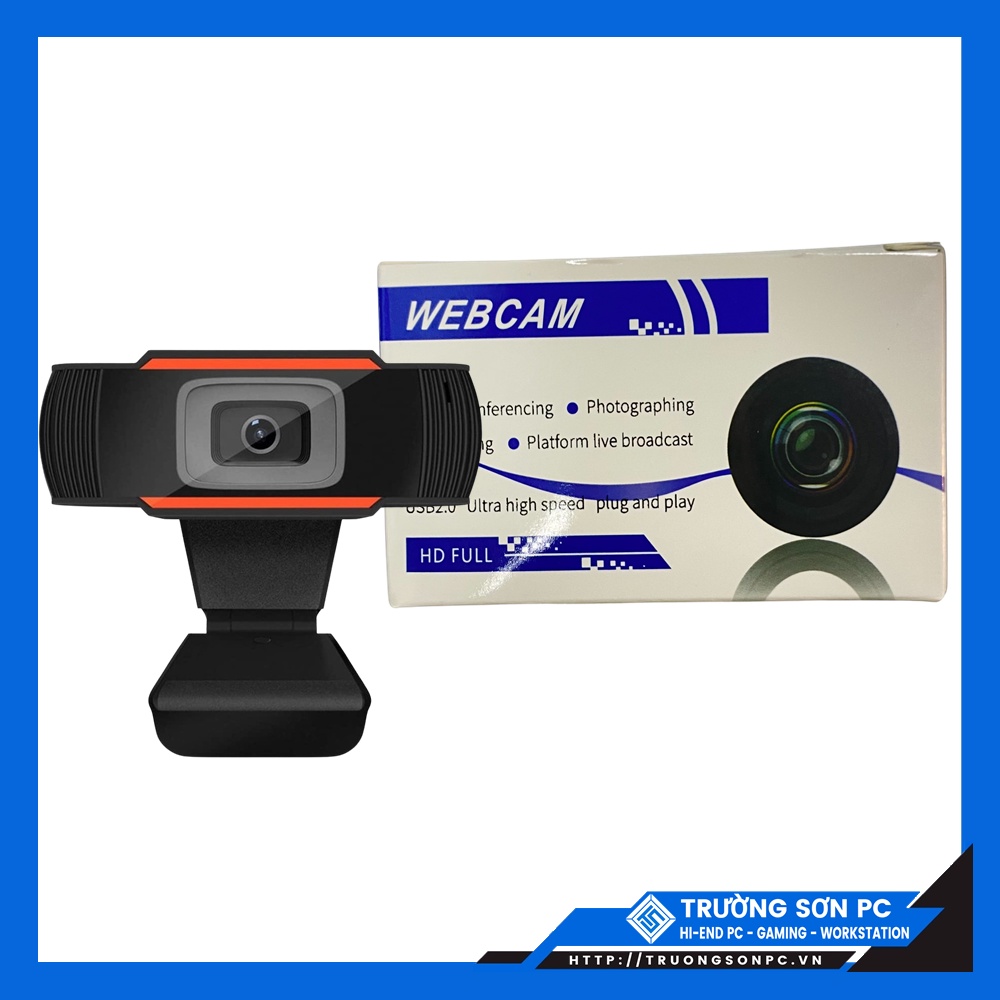 Webcam Siêu Rõ Nét HD 1280x720P - Wedcam Học Online, Livestream Cho Máy Tính Bàn Và Laptop