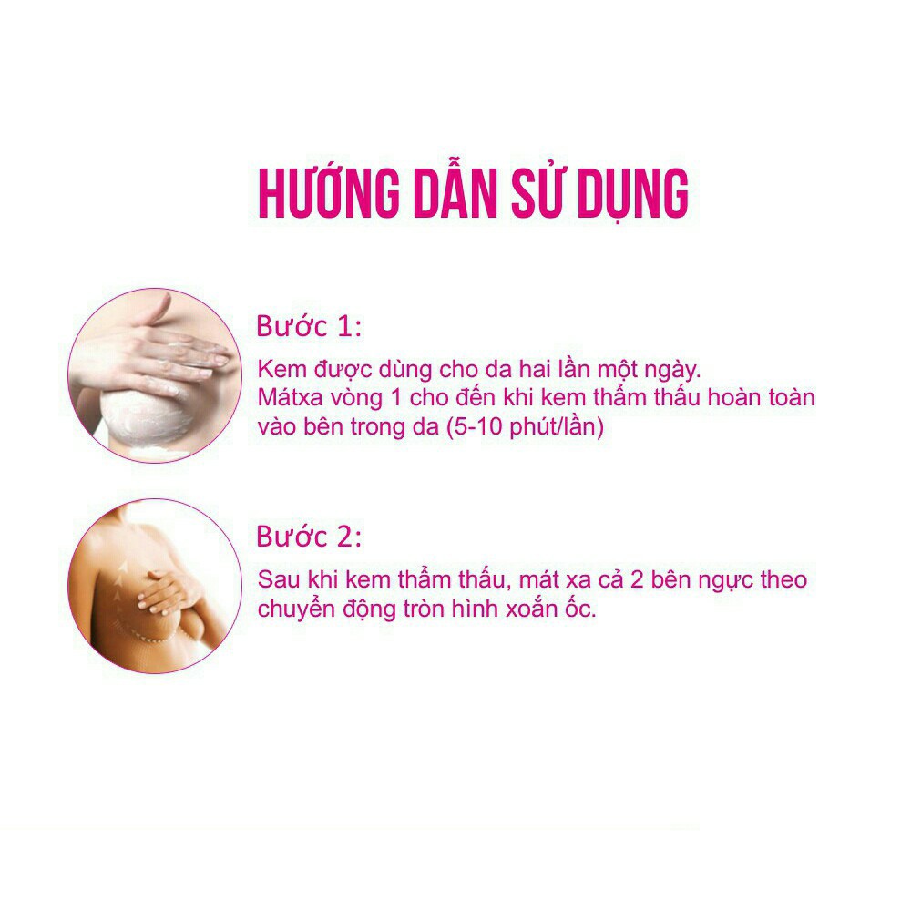 (Hàng Nga) Kem nở ngực Upsize - tăng vòng 1 nhanh chóng - ngực nở sau 1 liệu trình