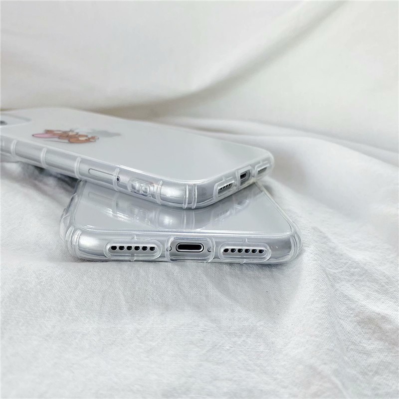 Ốp điện thoại mềm họa tiết tom và jerry cho iphone 11 promax 6s 7 8 plus iphone 12 pro max x xr xs max 7plus 8plus | BigBuy360 - bigbuy360.vn