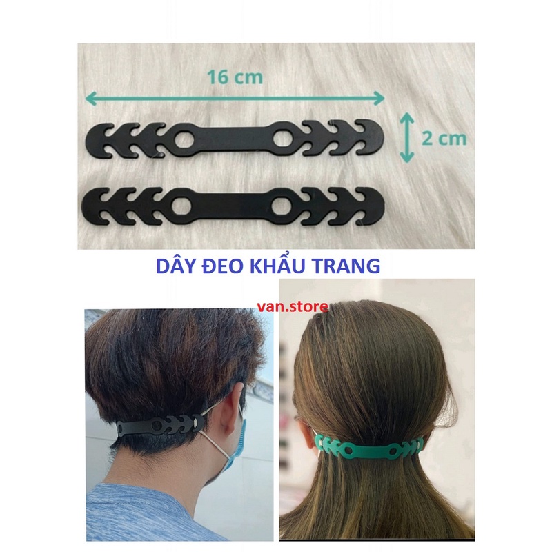 Combo 10 Cái Dây Đeo Khẩu Trang Chống Đau Tai