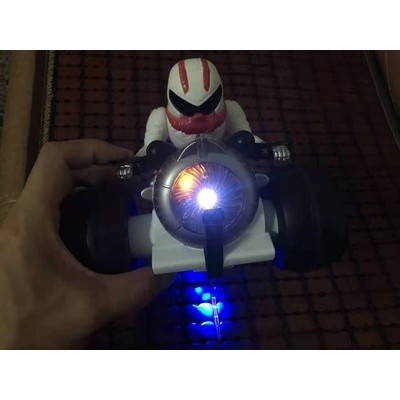 Đồ chơi Robot Xe Đua trẻ em có phát nhạc, phát sáng mẫu mới 2022 Boba Store - Tặng kèm pin